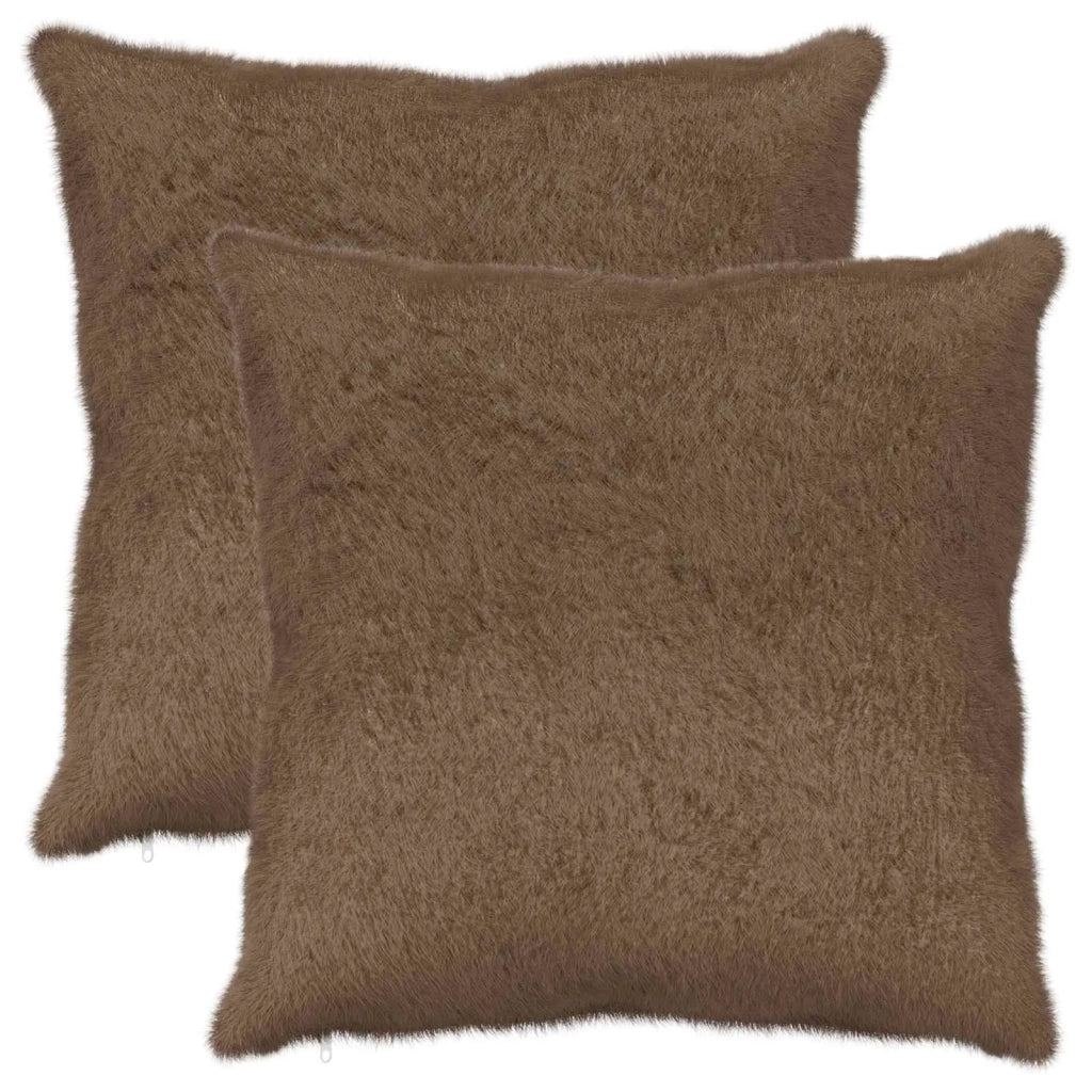 Federa 2 pz HEERLEN Marrone Chiaro 70 x 70 cm 913463