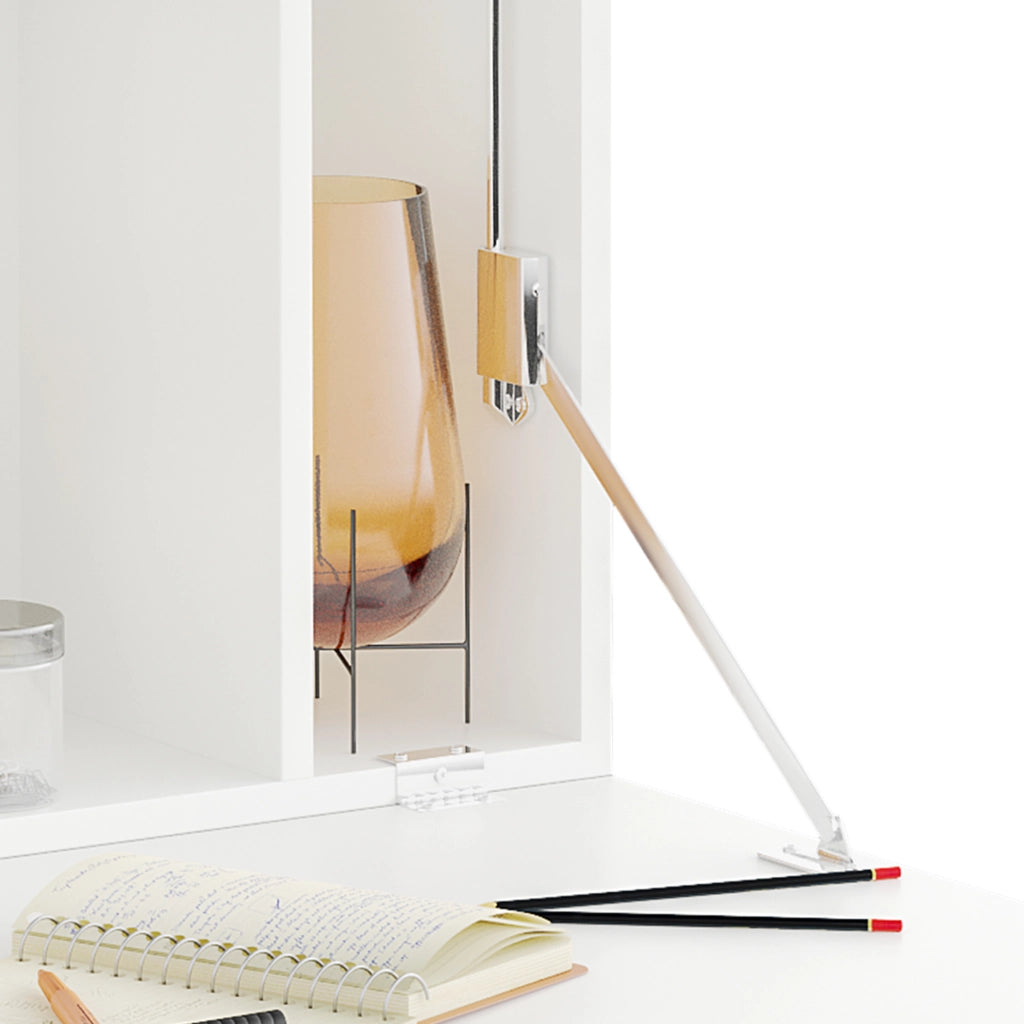 Scrivania a muro con ripiano ribaltabile ¨C zephmum ¨C 77x20x51 cm