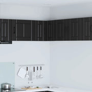Mobile angolare per parete LUCCA Nero 57 x 57 x 40 cm