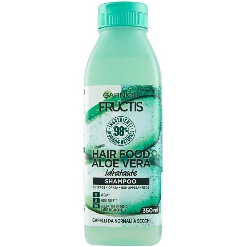 FRUCTIS HAIR FOOD SHAMPOO IN FORMATO DA 350 ML ALL' ALOE VERA