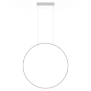 Sospensione Mirror bianca Ø90 LED 47W CCT IP44 Light Prestige