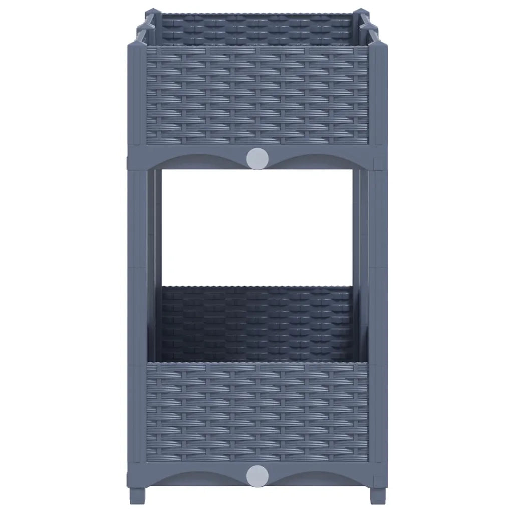 Fioriera Rialzata 80x40x71 cm in Polipropilene 310406