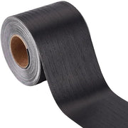 Tape autoadesivo per riparazione porte in legno - 10,94 m - PVC - Imbottito acqua - Tessuto di quercia realistico - Patch decorativo per mobili - Elemento di rivestimento per parete - 5,3 cm di larghezza