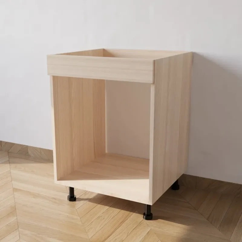 Mobile Base forno il legno L 60 x H 72 x P 55,5 cm in kit colore Rovere
