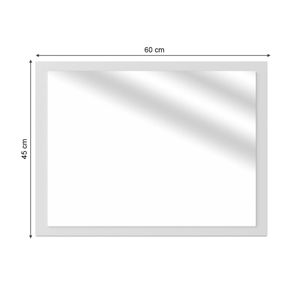 Vicco Specchio bagno Bianco lucido 45 x 60 cm