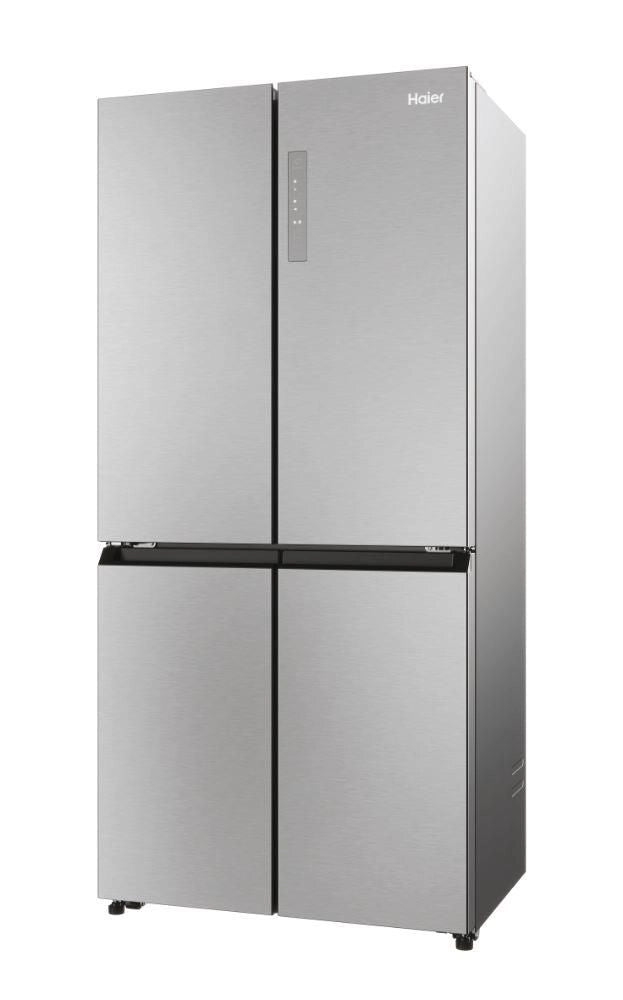 Haier Multidoor HCR3818ENMM ClasseE 467lt-Platino, Stainless steel