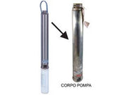 1pz corpo pompa per elettropompa sommersa da 4" mono e trifase kw 1,10 cod:ferx.fer433211