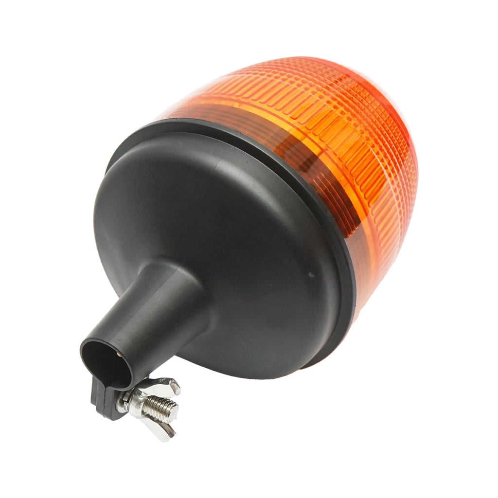 Lampeggiante LED 12–24V con base fissa e 3 modalità luminose – IP65