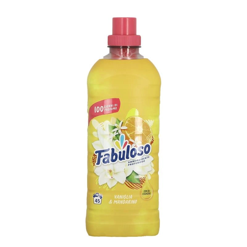 FABULOSO AMMORBIDENTE 1LT MANDARINO VANIGLIA CON OLI ESSENZIALI 45 LAVAGGI