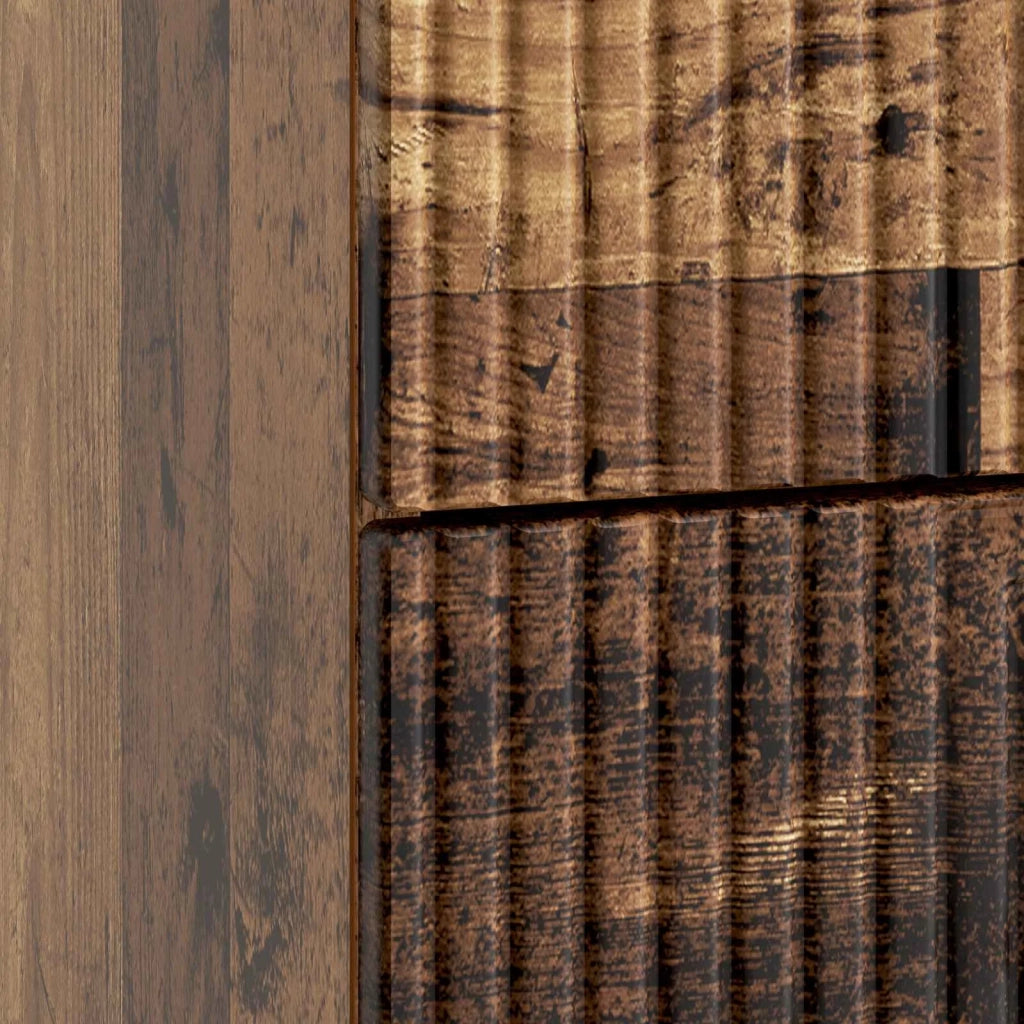 Armadio da Notte con cassetto Legno antico 43 x 34,5 x 47,5 cm 894771