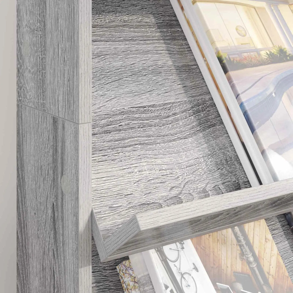 Scaffale per riviste Grigio Sonoma 70 x 41 x 126 cm CFW1176369
