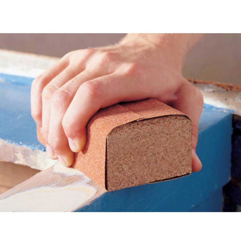 Tampone abrasivo sughero 123x67x45 mm WOLFCRAFT