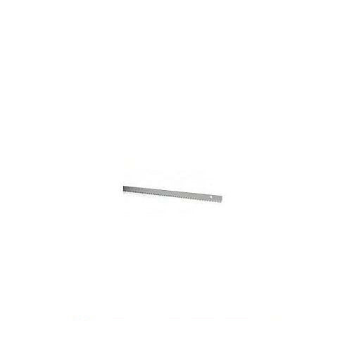 ASTA A CREMAGLIERA ZINCATA CON ASOLE DI FISSAGGIO 30 X 8 MODULO 4 1M FADINI 204L