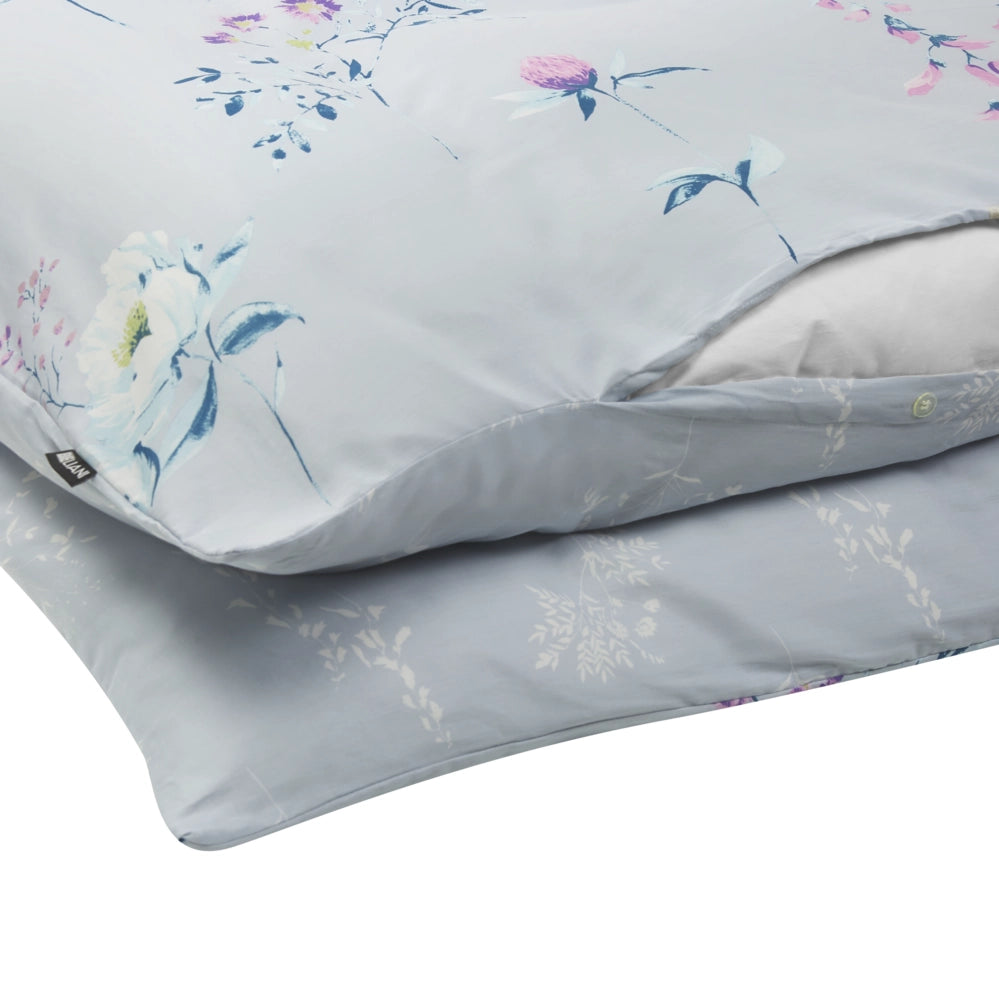 Set di biancheria da letto 240 x 220 cm in cotone a fiori moderno