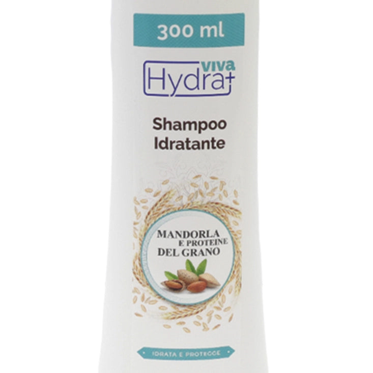 HYDRA VIVA+ SHAMPOO IN FORMATO DA 300 ML MANDORLA E PROTEINE DEL GRANO