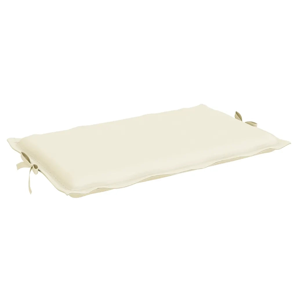 Cuscino per Lettino Crema 186x58x4 cm in Tessuto Oxford 314160