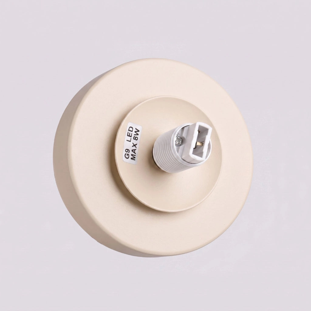 Applique YOLI 1 beige con interruttore