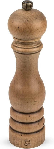 Peppermill manuale - Stile classico antico - Regolazione grado macinatura - Altezza 22 cm - Legno marrone