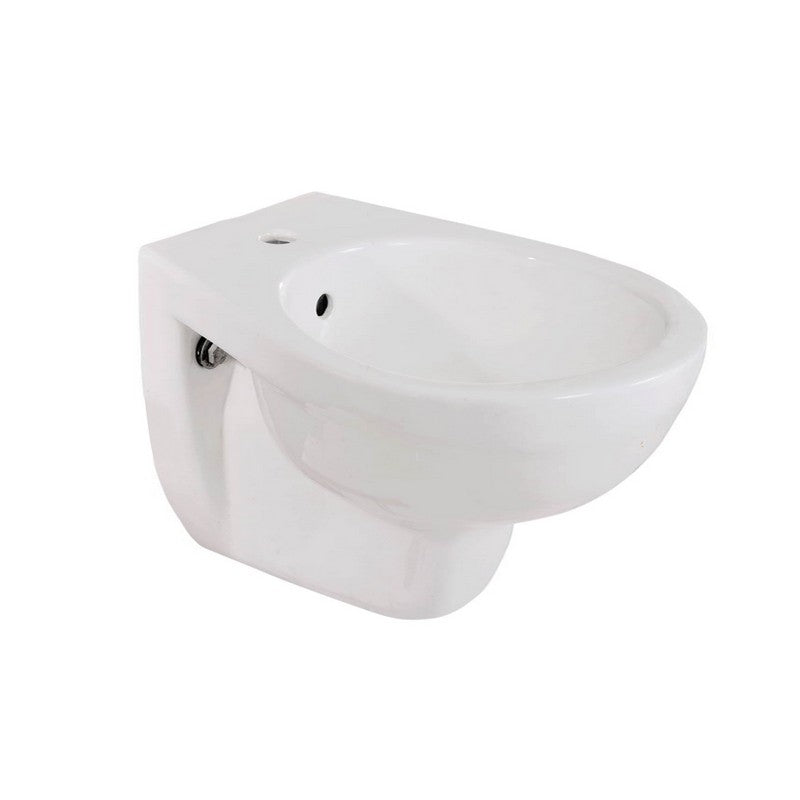 Bidet Monoforo Serie Alda Sospeso Bianco