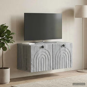 Mobile Porta TV da Muro Grigio Sonoma 59,5 x 31 x 30 cm 898201