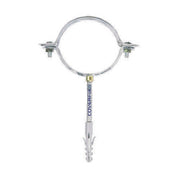 COLLARE P/DISCESE PLUVIALI ZINCATO D 100 MM- CX- 50,0 pz