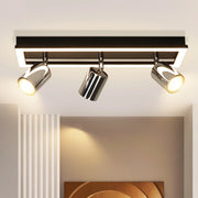 ZMH Faretto da soffitto LED 3 luci GU10 orientabili 15W 42cm