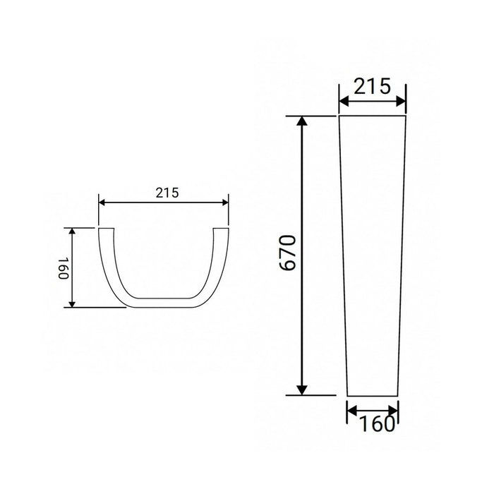Colonna Serie Volga Bianca