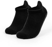 Sokketto Antiscivolo per Yoga - Pantaloncini in Cotone e Bambù - Assorbono Transpirazione e Odore - Funzione Antiscivolo - Ideali per Pilates, Balletto, Esercizi a Piedi Nudi, Antiscivolo per Ospedali - Unisex (S, 35-38)