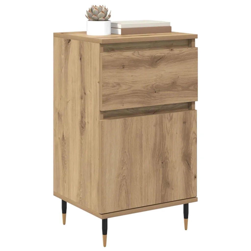 Credenza con Cassetto-Buffet-Armadio da cucina Rovere artigianale 40 x 35 x 70 cm 363425