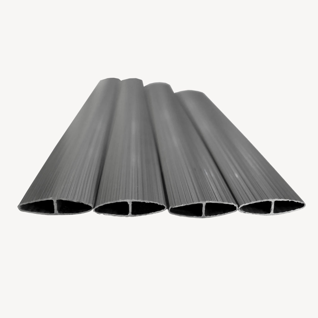 Tappeto Frangivista Cefalu in PVC Schermatura per Recinzione a Lamelle da 19 mm 90 x 400 cm - Antracite casa.pro