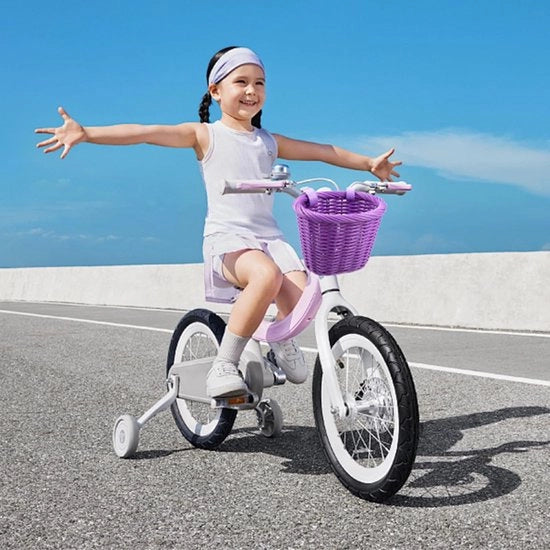 Mini portapacco per bambini - Blu - Adatto per biciclette e scooter