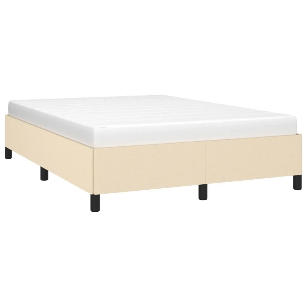 Giroletto senza Materasso Crema 140x190 cm in Tessuto 347063