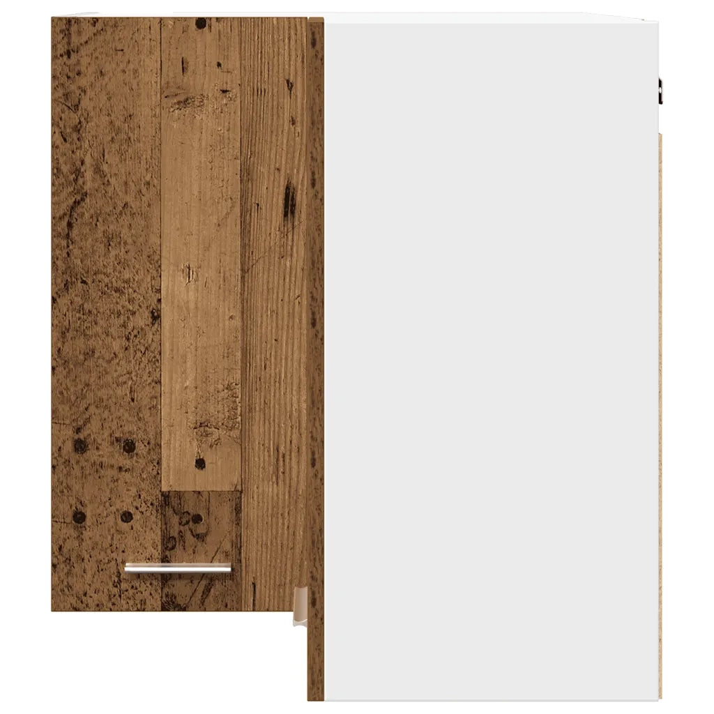 Mobile Pensile Angolo Â“LyonÂ” Legno Vecchio 57x57x60