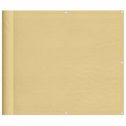 Schermo da balcone | Paravento da Balcone Sabbia 90x500 cm 100% Poliestere Oxford