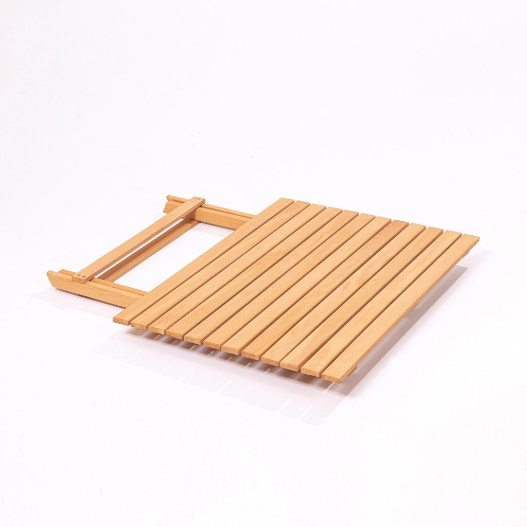 Lestizza, Tavolo da Esterno 4 Posti, 60x80x72h cm Marrone