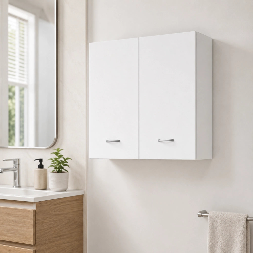 Pensile Cucina Pratika DH Mobile Sospeso Bianco 80x33x60 cm