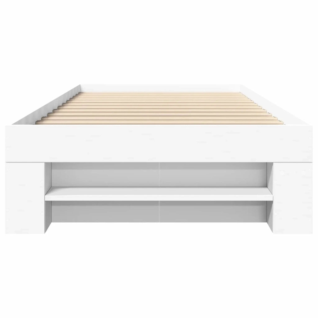Telaio del letto con storage con cassetto Bianco 80 x 200 cm 3429685