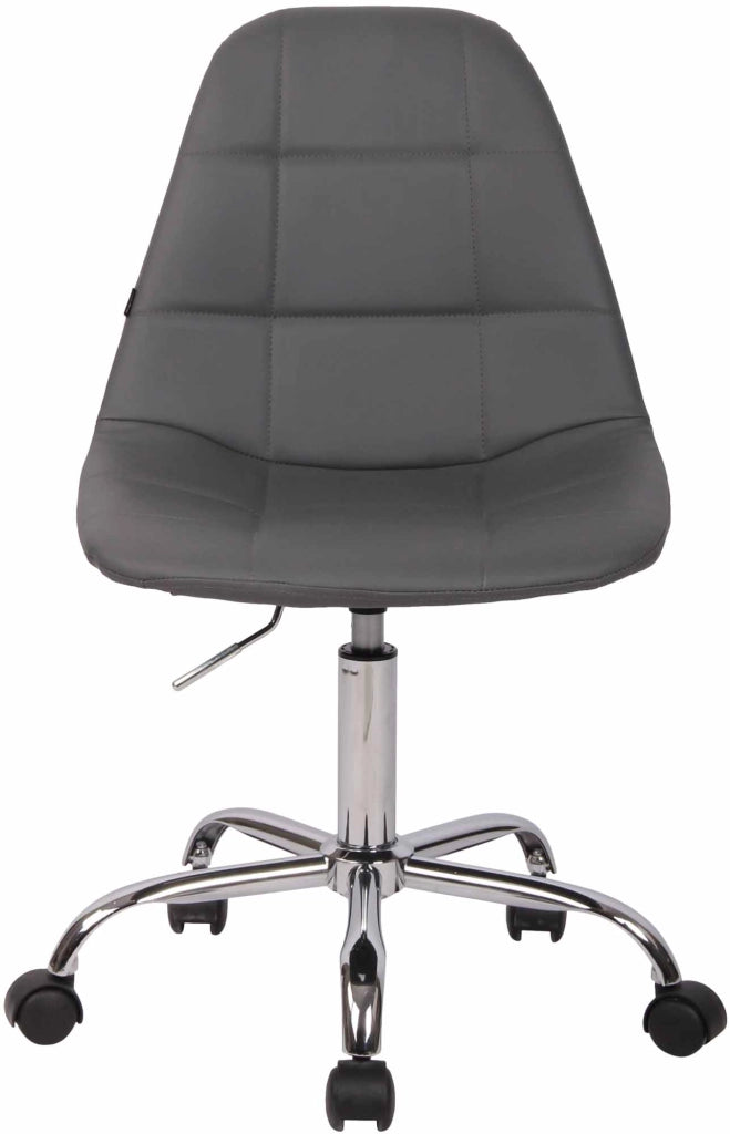 Sedia da ufficio REIMS in similpelle grigio