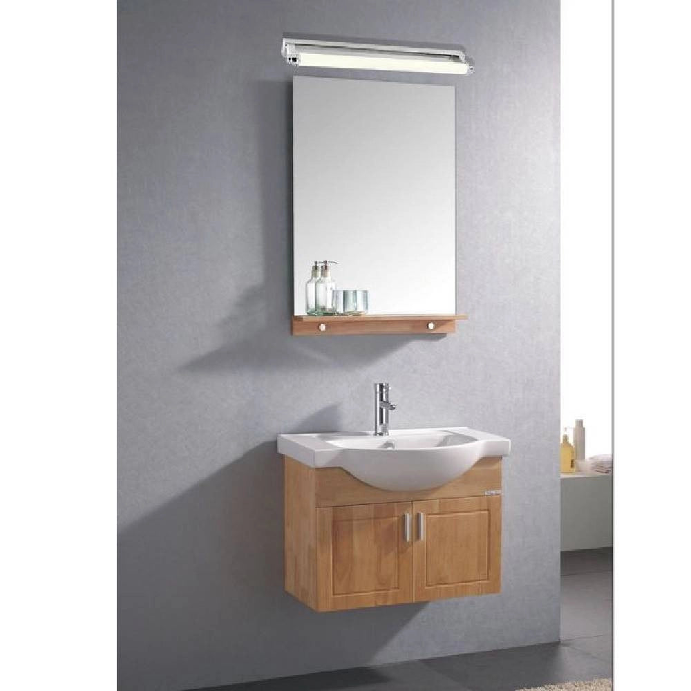 Trade Shop - Applique Led Lampada Da Specchio Lineare 7 Watt 45cm Bagno Luce 4000k 6500k F02 -