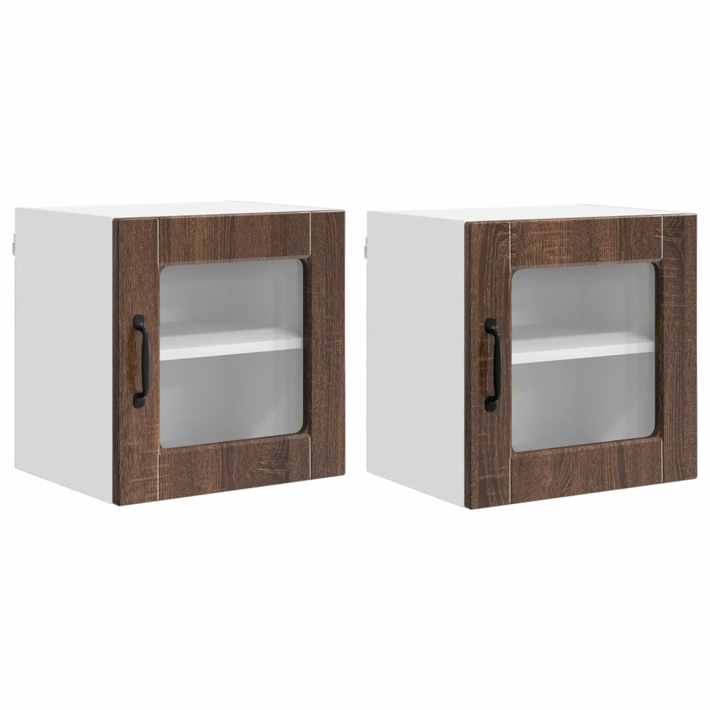 Pannello lavastoviglie 2 pcs Rovere Marrone 40 x 31 x 40 cm 885200