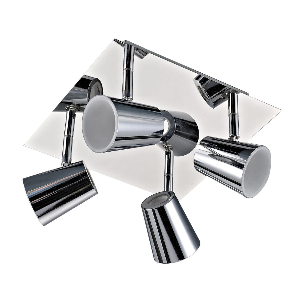 Plafoniera Italux Elmira LED 20W 3000K cromata 25cm