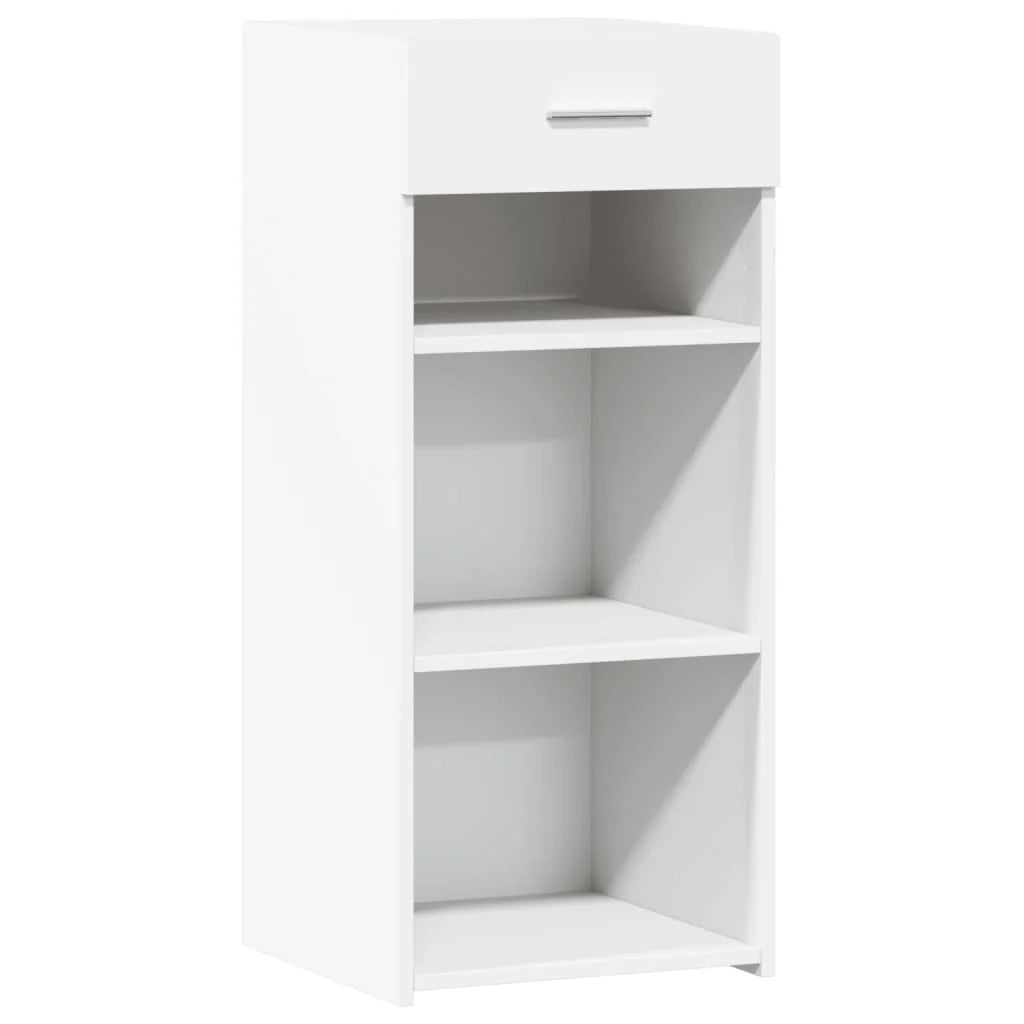 Buffet credenza cassettiera armadio mobile contenitore organizer per cucina soggiorno salotto 40 x 42,5 x 93 cm legno ingegnerizzato bianco 02_0030310