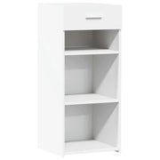 Buffet credenza cassettiera armadio mobile contenitore organizer per cucina soggiorno salotto 40 x 42,5 x 93 cm legno ingegnerizzato bianco 02_0030310