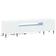 Mobile TV LED Bianco Legno ingegnerizzato 896465
