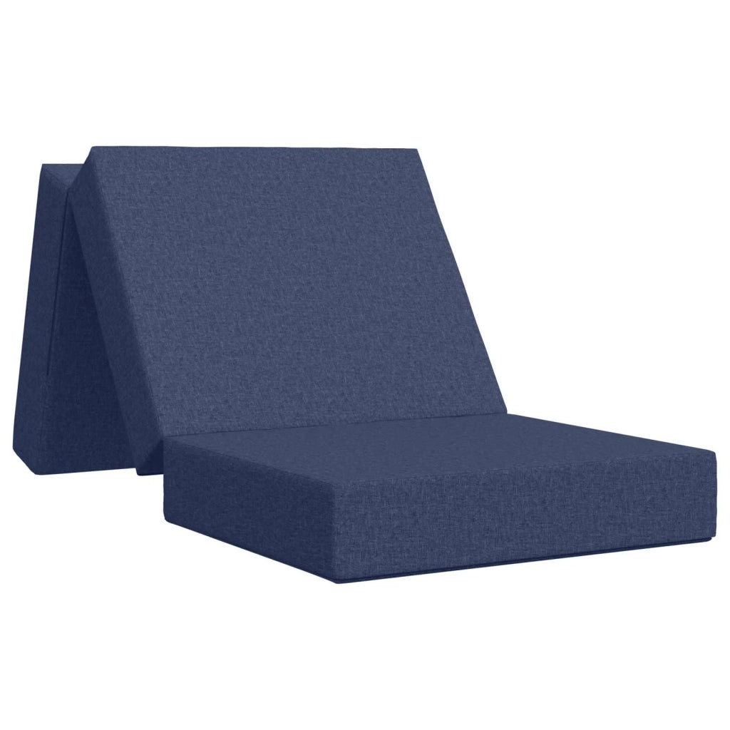 Divano Letto Pieghevole 90 x 67 x 45 cm Blu 900189