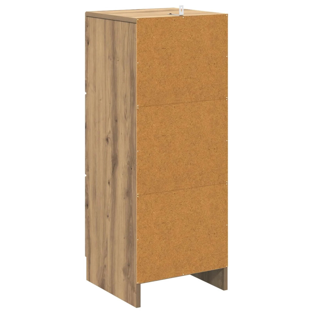Mobile con Cassetti Rovere Artigianale 33 x 34,5 x 87 cm
