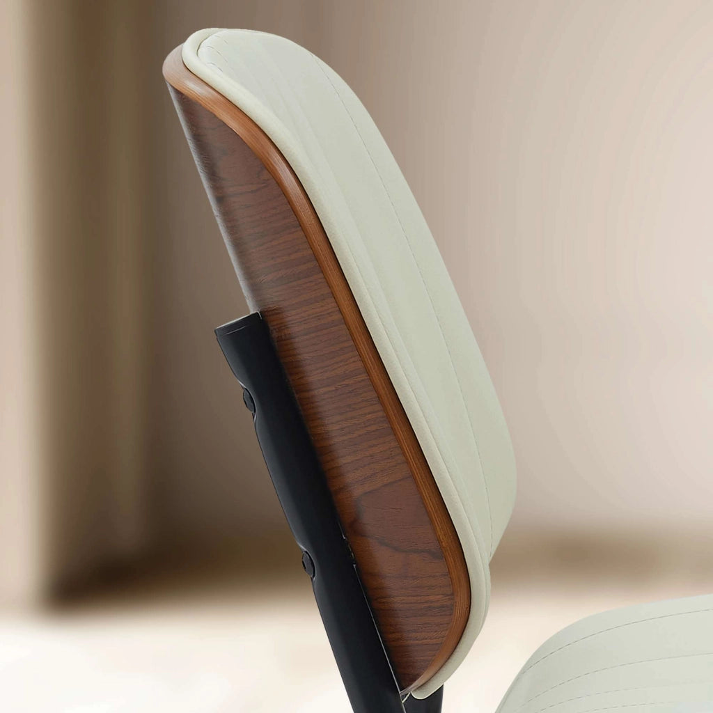 Sedia visitatore Tiffin in ecopelle 2