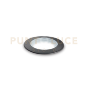 WAY ROUND SEGNAPASSI IP67 1 LUCE ATTACCO GX53 NERO 12CM WIDE FASCIO LUMINOSO
