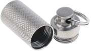 Portatile Pillen Tastiera - Impermeabile - Contenitore per Pillola - Portatile - Chiave - Titanium - Uomo/Donna