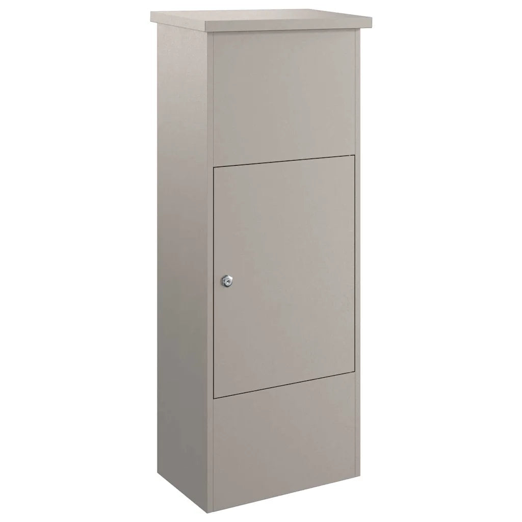 Cassetta per pacchi con porta Ruggine 44,5 x 29 x 110,5 cm